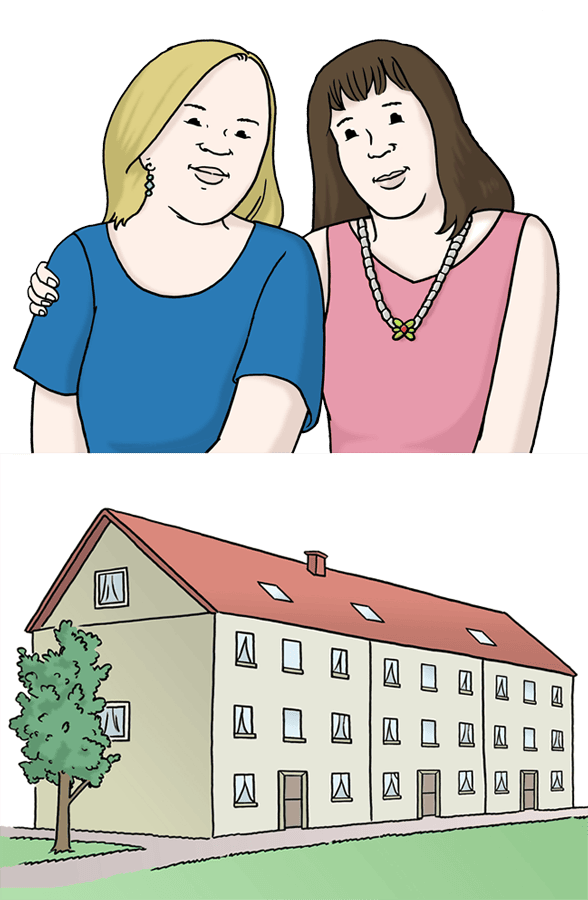 Freundschaft frauen haus